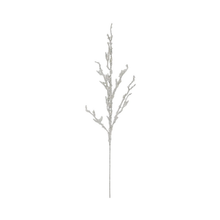 Branche en cristal argent 36"