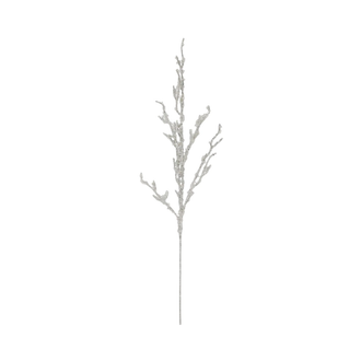 Branche en cristal argent 36"