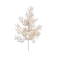 Tige de cèdre plat taupe et champagne 21"