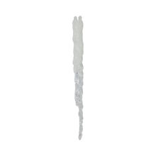 Ornement glaçon transparent 12"