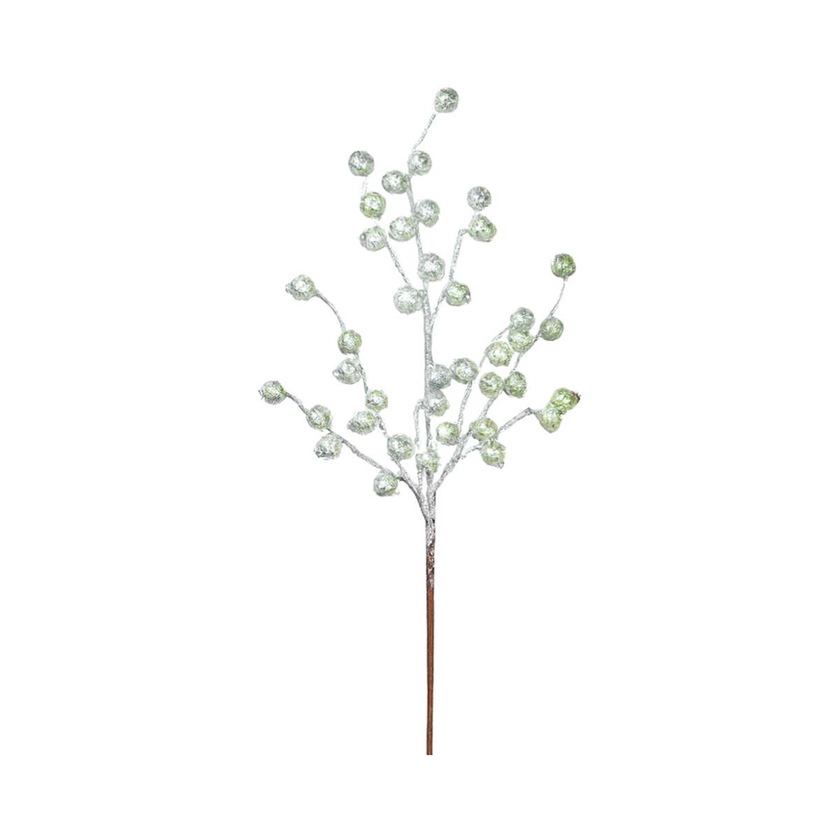 Tige baies vert menthe 22"