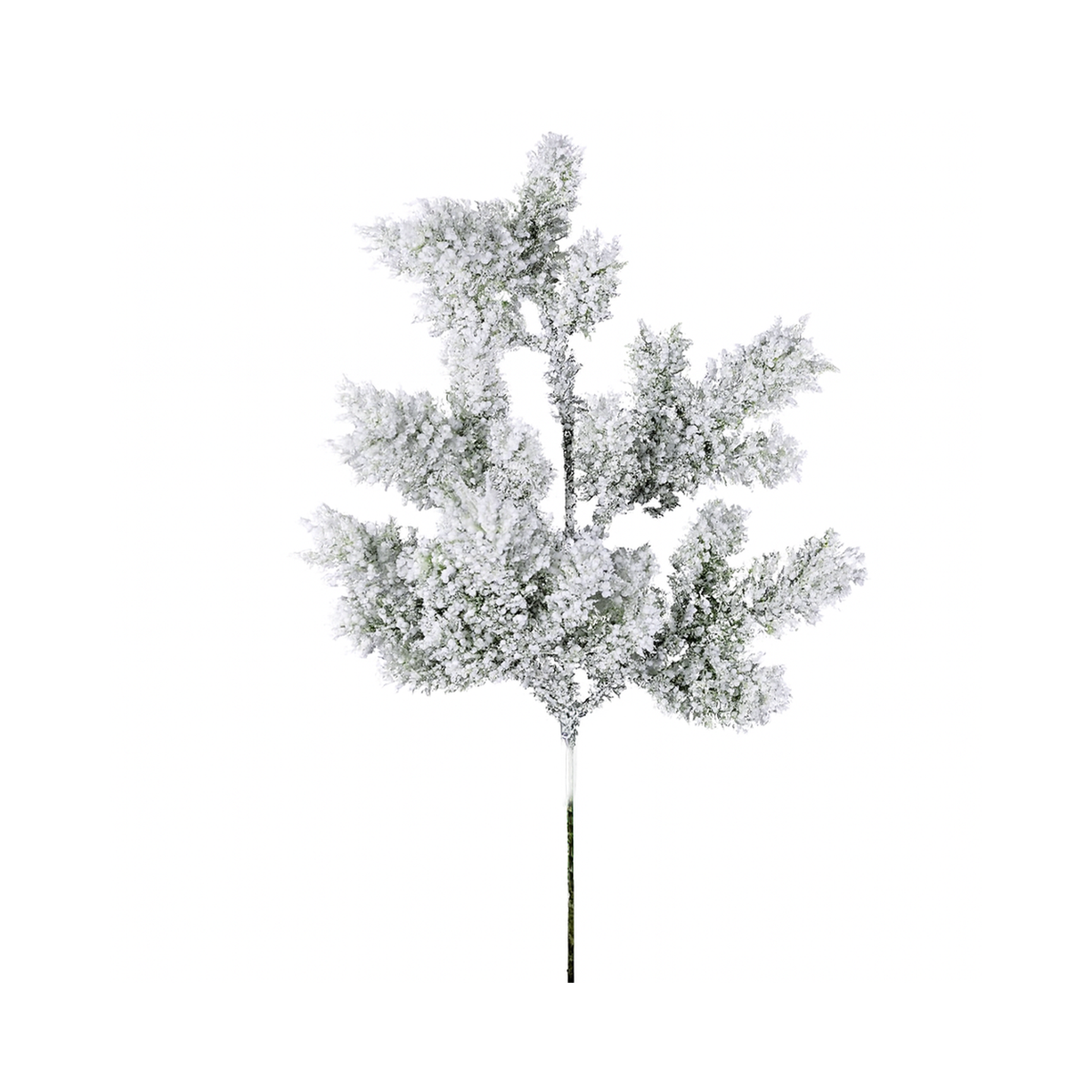 Tige pin enneigé blanc naturel 21"