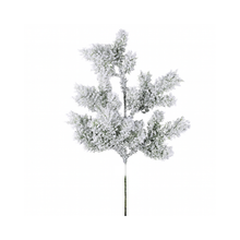 Tige pin enneigé blanc naturel 21"