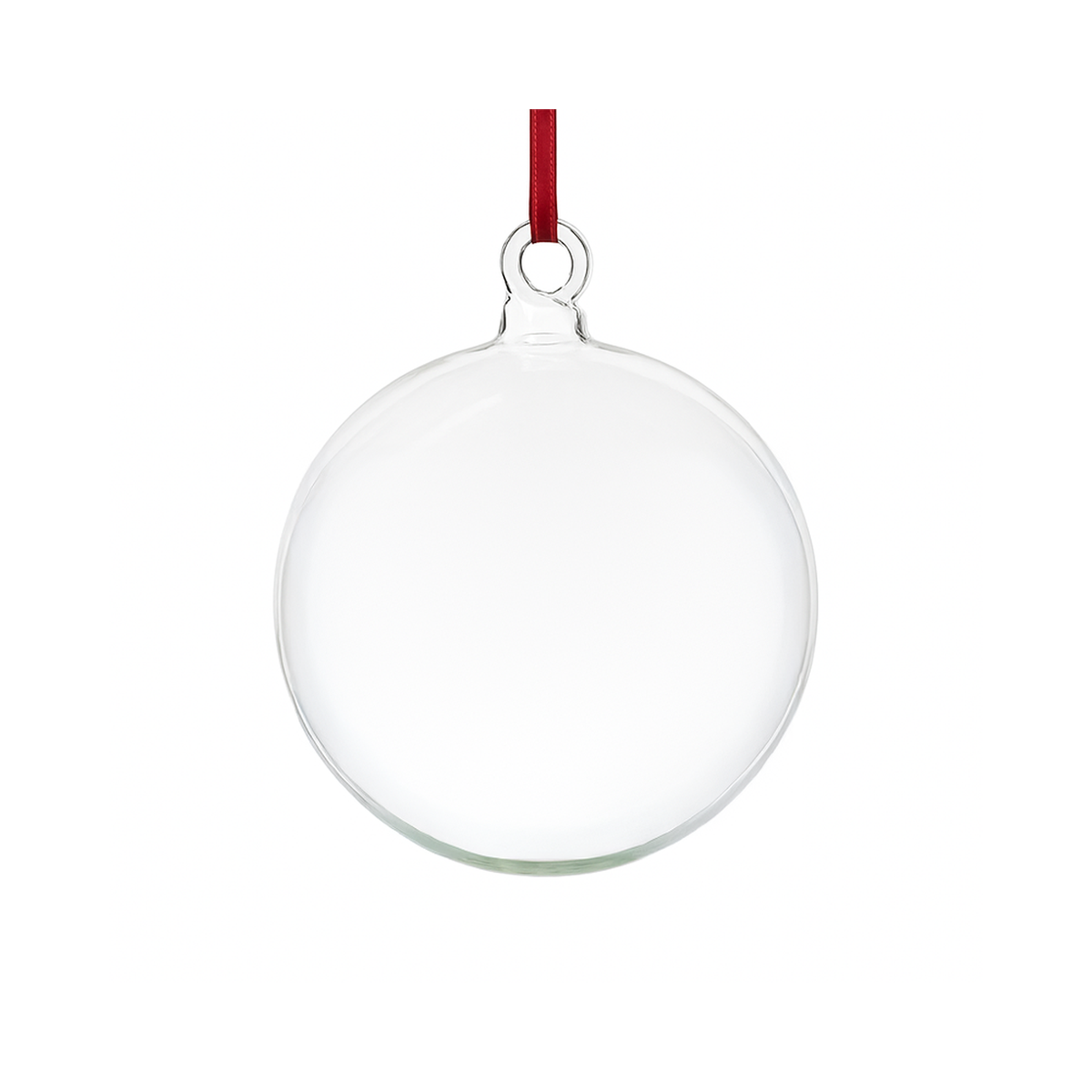 Boule en verre transparent — 6 pouces