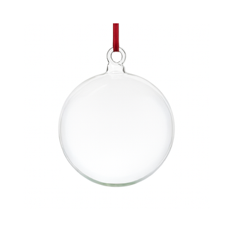 Boule en verre transparent — 6 pouces