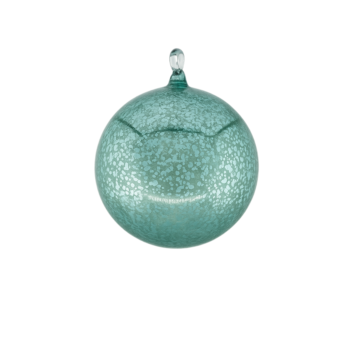 Boule en verre mercure céladon — 4 pouces