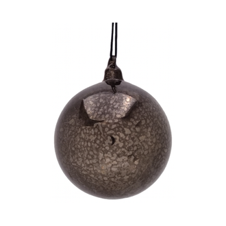 Boule en verre mercure noir — 4 pouces