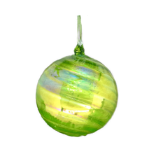 Boule en verre vert – 120 mm