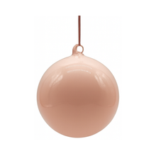 Boule en verre rose — 120 mm