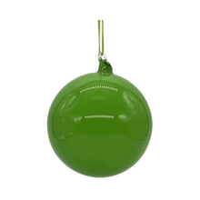 Boule en verre vert lime — 4 pouces