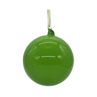 Boule en verre vert lime — 4 pouces