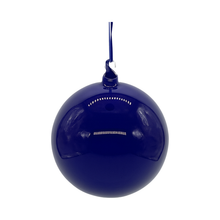 Boule en verre bleu roi — 120 mm