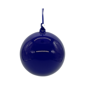 Boule en verre bleu roi — 120 mm