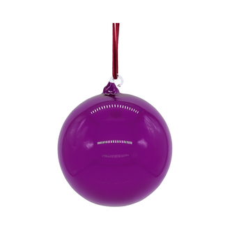Boule en verre prune — 4 pouces
