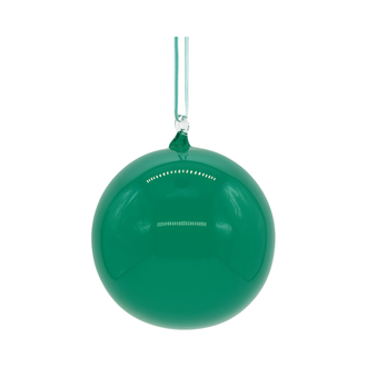 Boule en verre sarcelle — 4 pouces