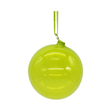 Boule en verre chartreuse clair — 4 pouces