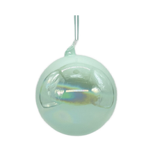 Boule en verre irisé écume de mer — 120 mm