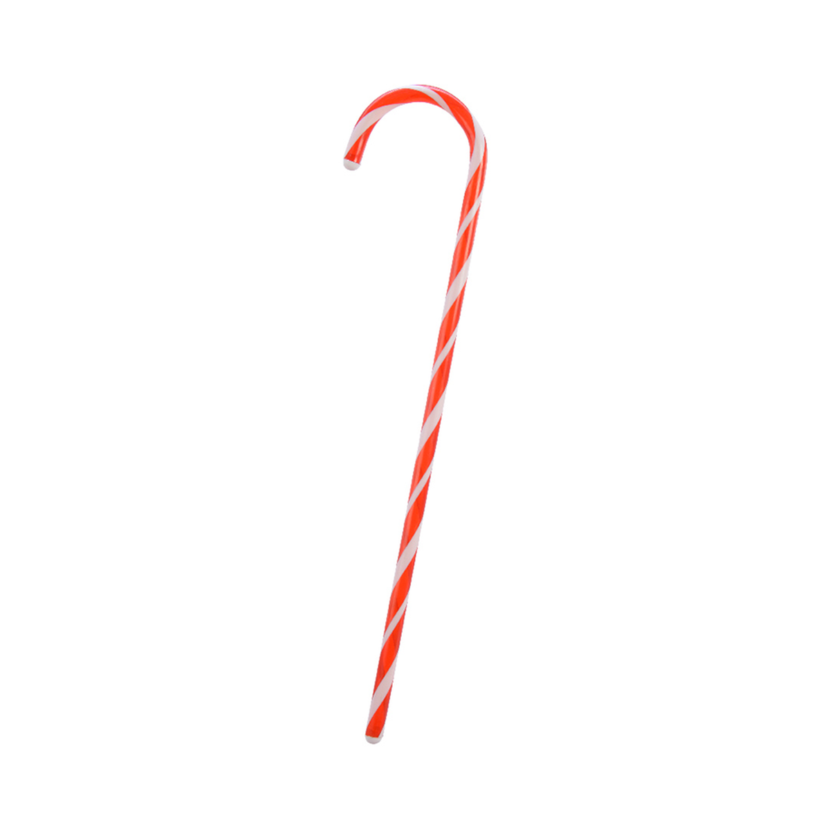Canne de Noël rouge et blanche — Grande