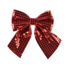 Boucle décorative rouge — 24 cm
