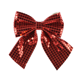 Boucle décorative rouge — 24 cm