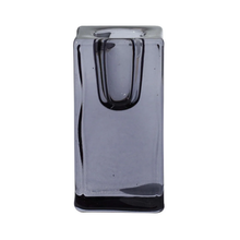 Bougeoir Quadra 8 cm noir