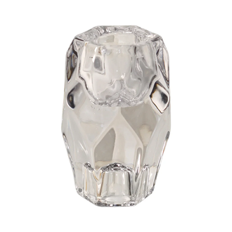 Bougeoir Kye Glass grand format transparent