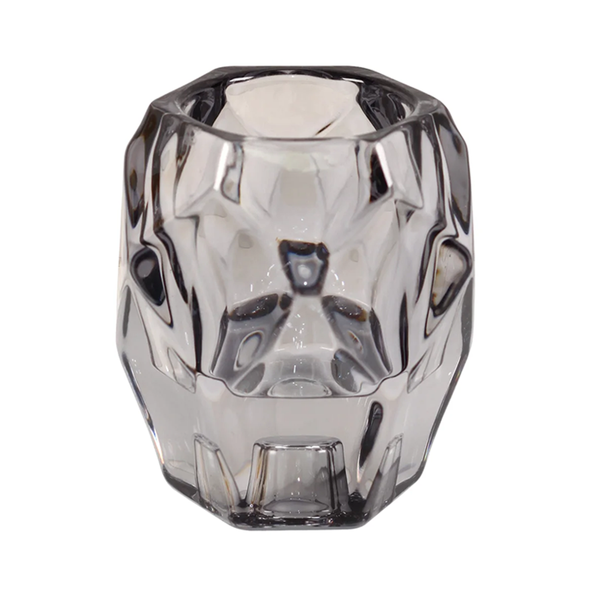 Bougeoir Kye Glass extra-large noir