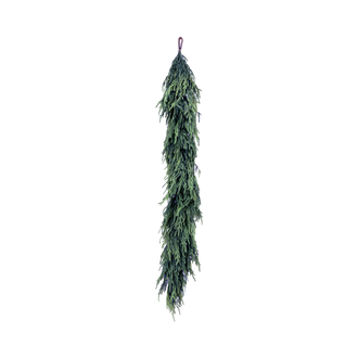 Guirlande pin de Norfolk toucher naturel vert pâle 72x16"