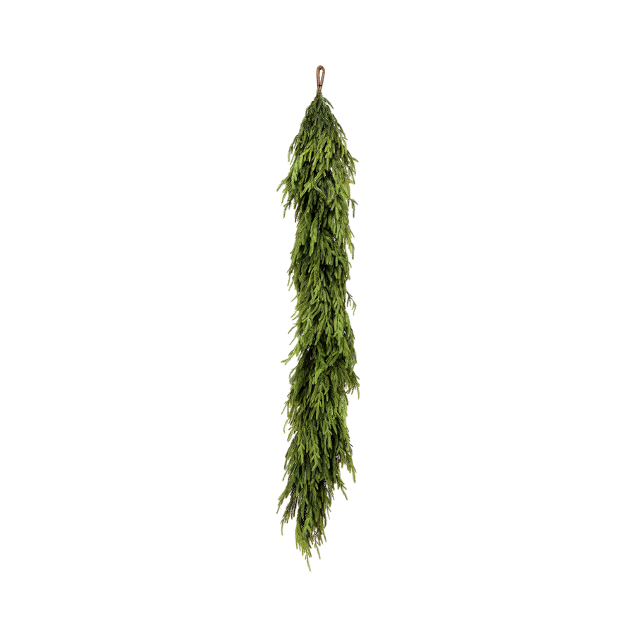 Guirlande pin de Norfolk toucher naturel 72x16"