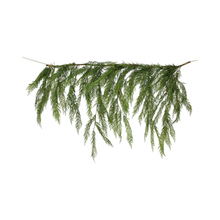 Guirlande tombante cèdre toucher naturel 40x27"