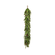 Guirlande mixte de conifères toucher naturel 72x12"