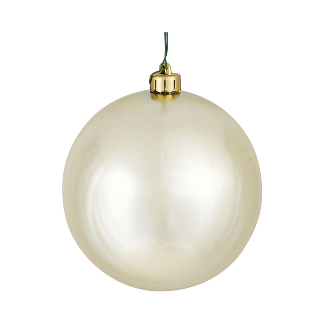 Boule champagne brillante — 4.75 pouces