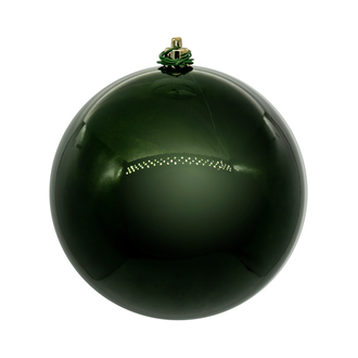 Boule vert mousse perlée — 4.75 pouces