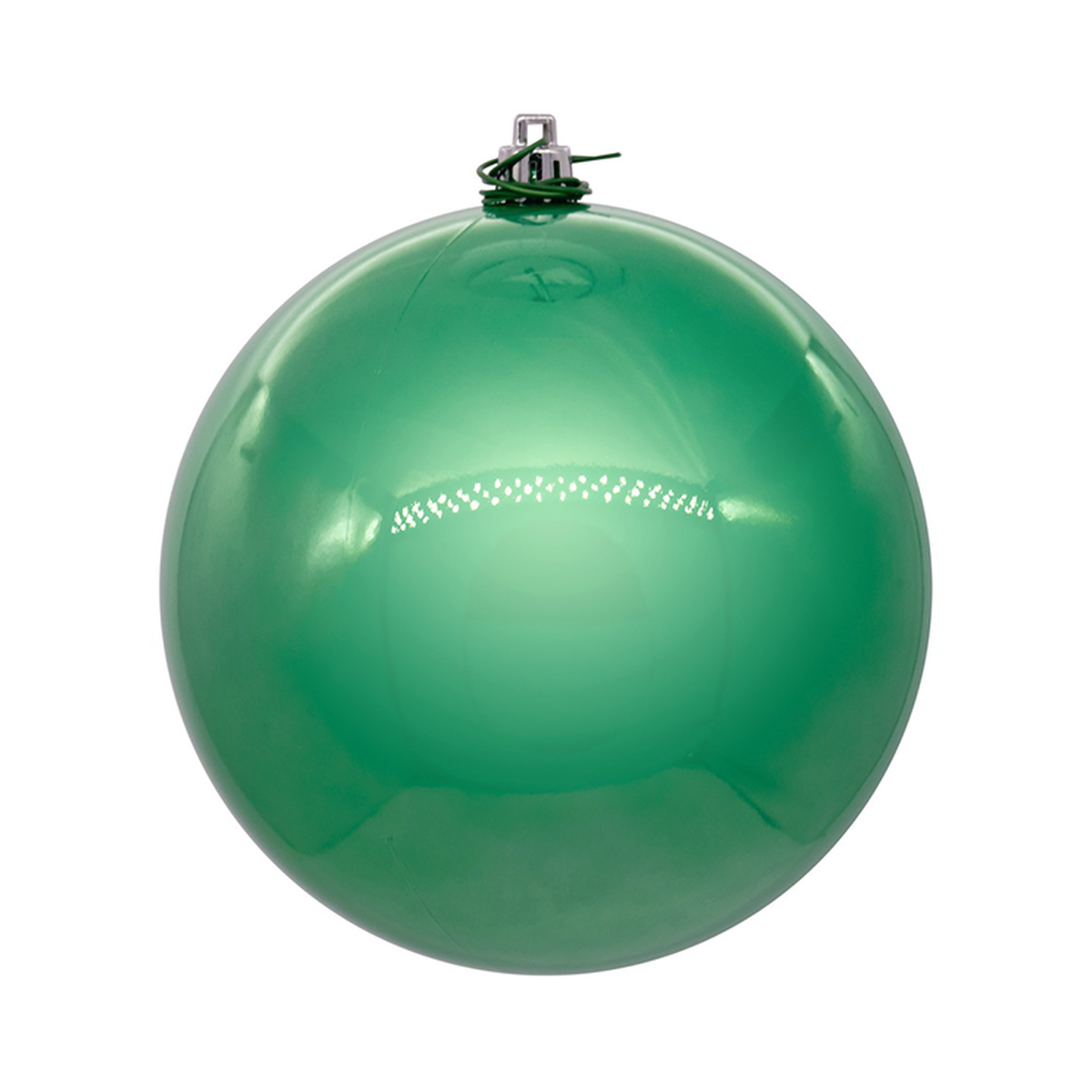 Boule vert océan perlée — 6 pouces