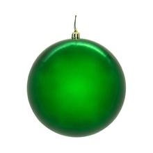 Boule verte brillante — 8 pouces
