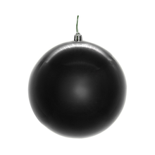 Boule noire perlée — 8 pouces