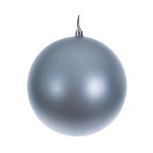 Boule bleue pâle mate — 8 pouces