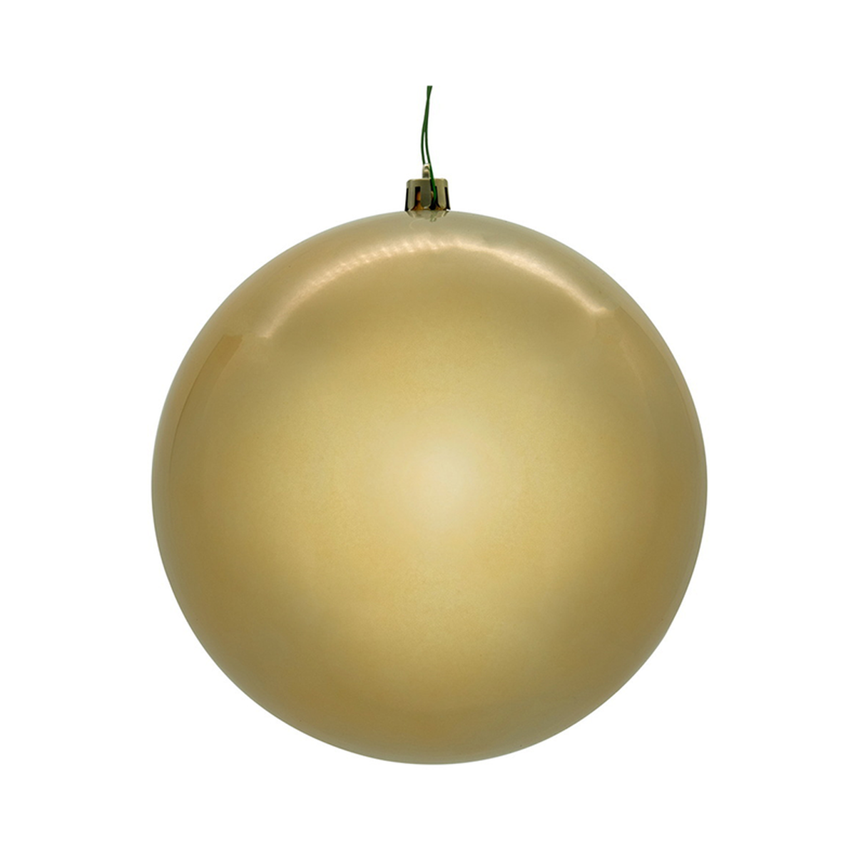 Boule champagne perlée — 8 pouces