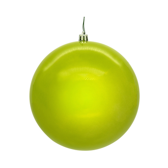 Boule vert céladon perlée — 8 pouces
