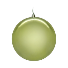 Boule vert céladon brillante — 8 pouces