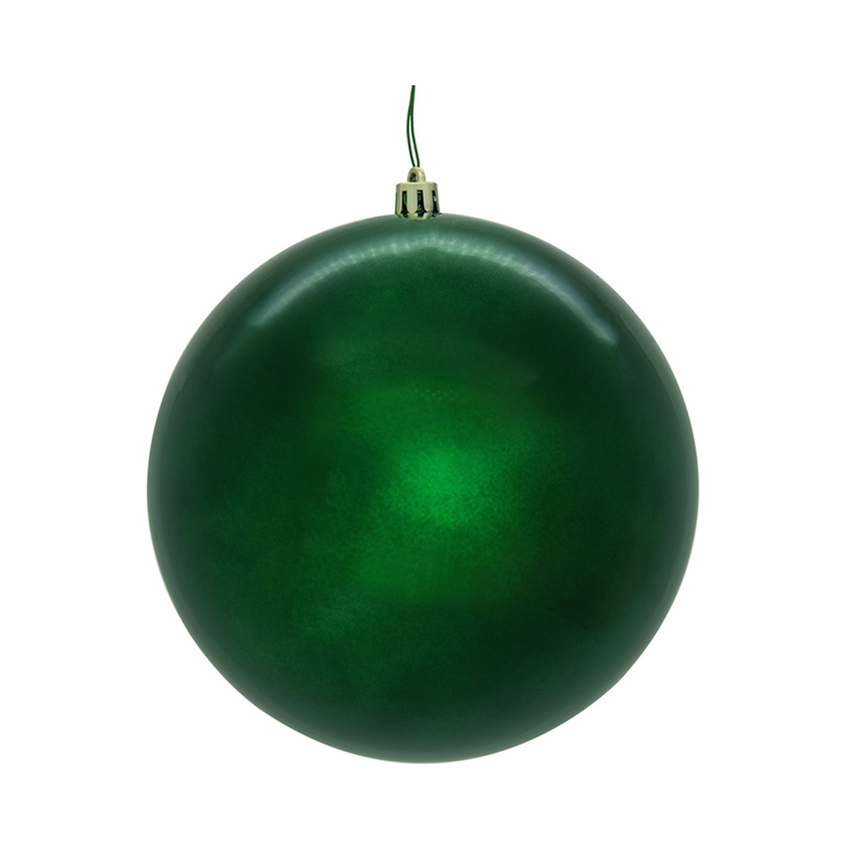 Boule vert minuit perlée — 10 pouces