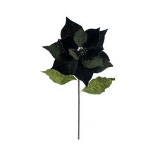 Tige de poinsettia 20" fleur 12" – Vert