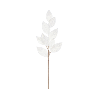 Tige feuillage 32" velours perle