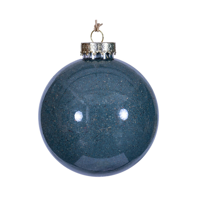 Boule bleu denim 4"