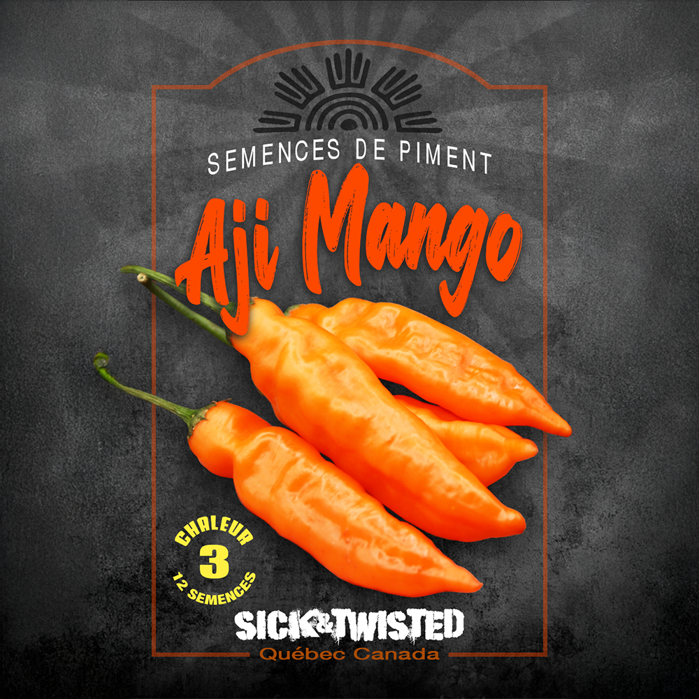 Aji Mango pepper (<em>Capsicum baccatum</em>)