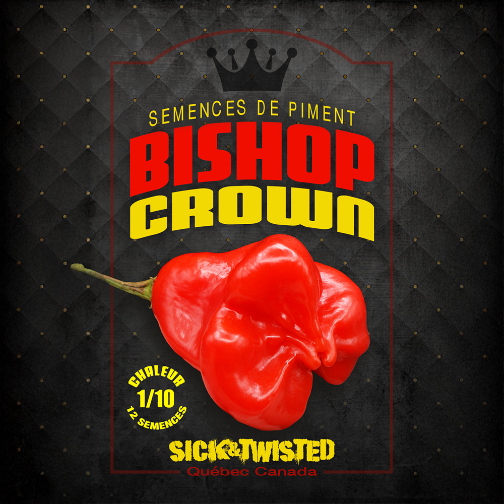 ‘Bishop Crown’ hot pepper (<em>Capsicum baccatum</em>)