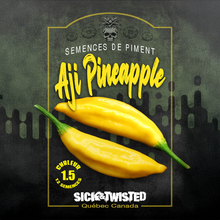 Aji Pineapple pepper (<em>Capsicum baccatum</em>)