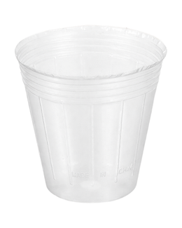 Pot orchidée souple et transparent avec drainage