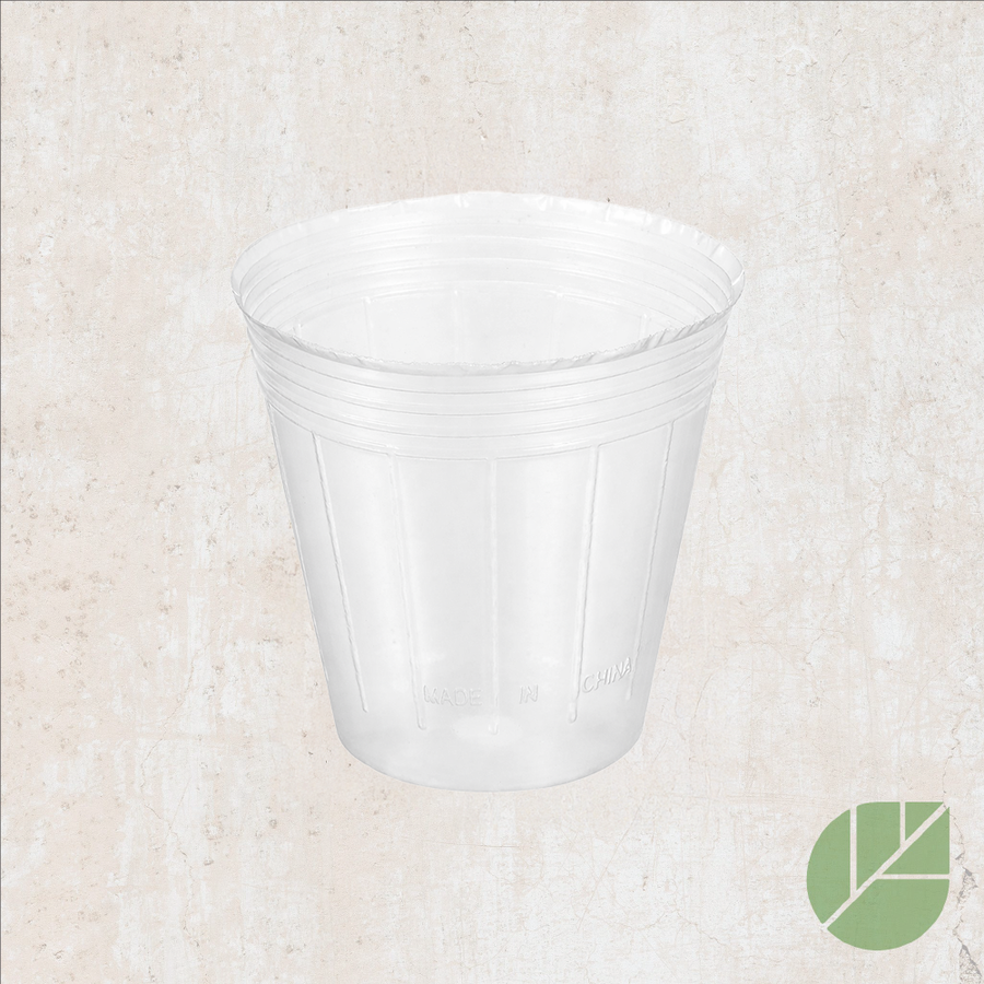 Pot orchidée souple et transparent avec drainage