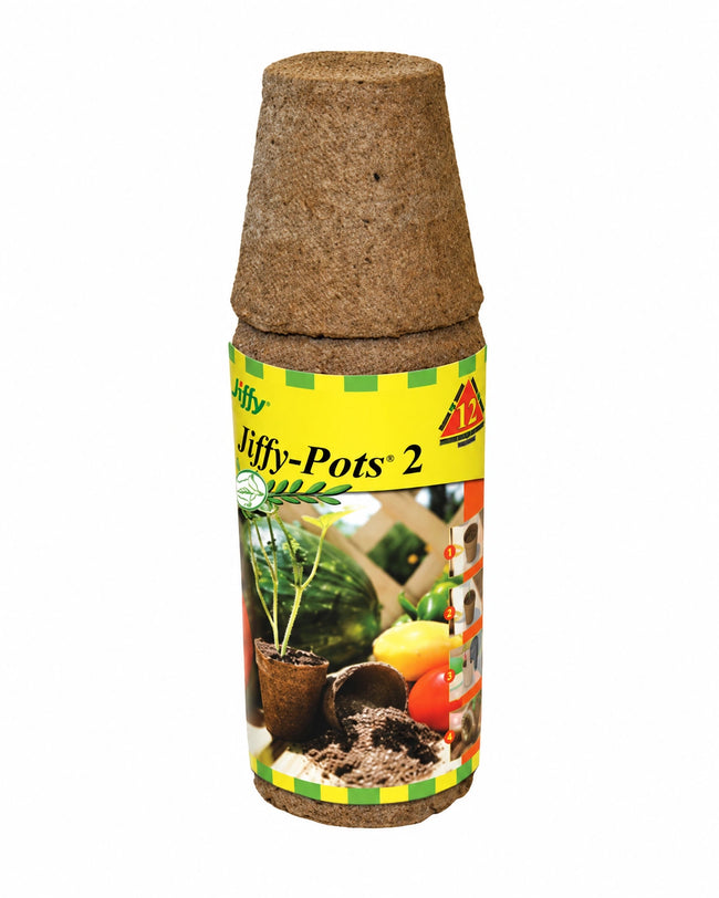 Pot 2" Round Biodegradable - Pack of 26 by Jiffy